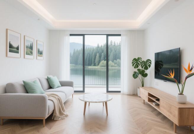 客廳裝修地面怎么選？4類材料優(yōu)缺點(diǎn)，裝錯(cuò)影響整體顏值